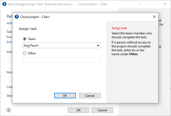 evernote assign tasks